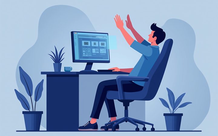 Gaming desk ergonomics: when chair height signals desk size needs